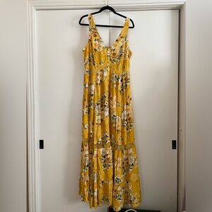 1X Torrid Floral Maxi Dress